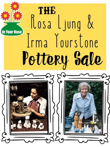The Rosa Ljung & Irma Yourstone Pottery Sale