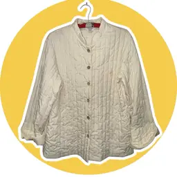 Vtg. Sears Quilted Bed Jacket