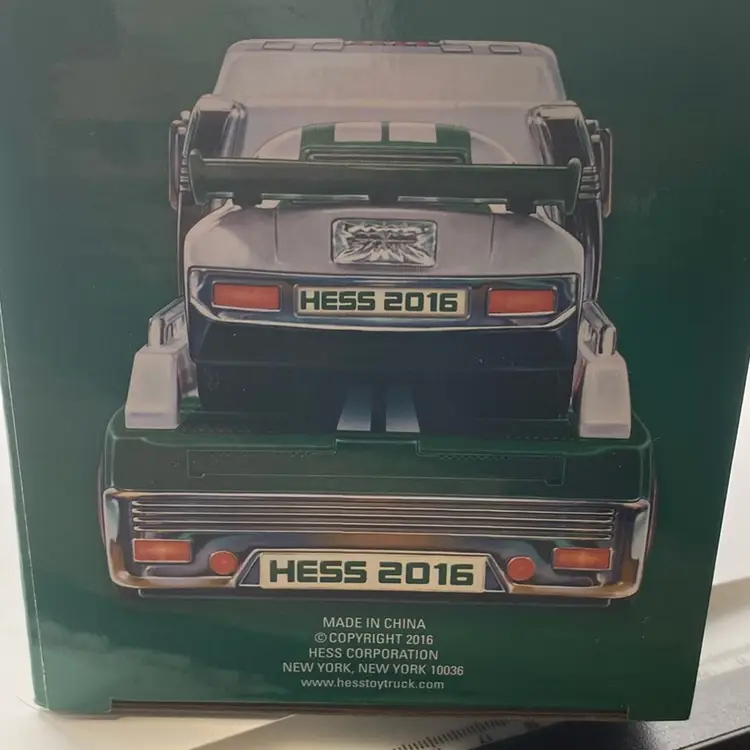 Hess Toy Truck And Dragster 2016
