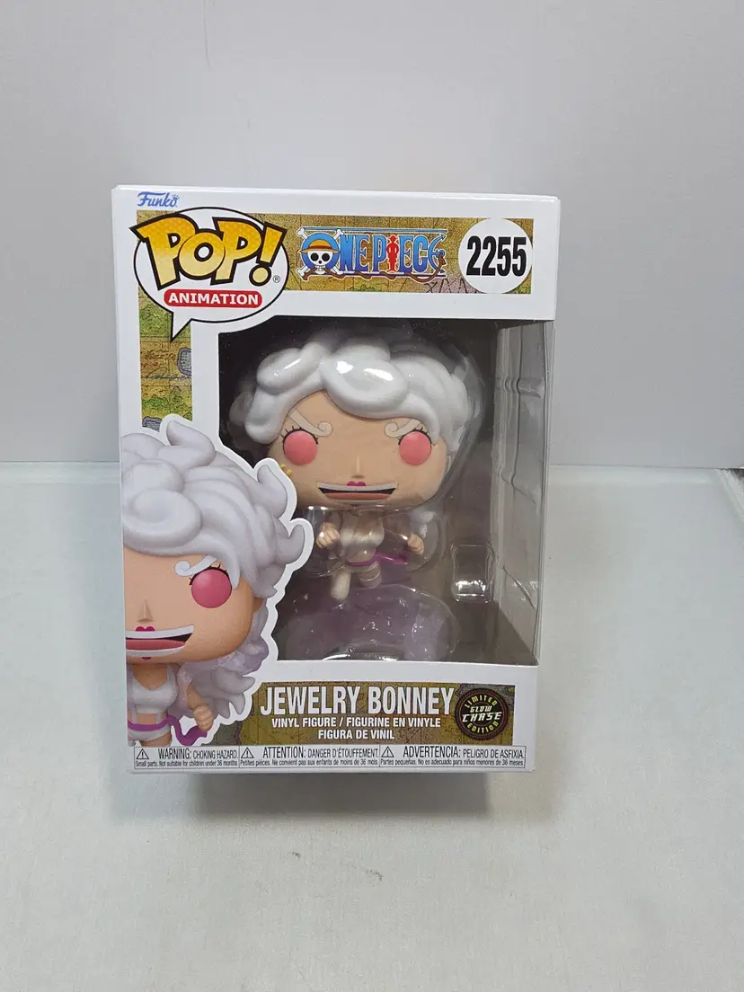 Funko Pop! Animation One Piece Jewelry Bonney #2255 Limited Glow Chase NIB (A3)