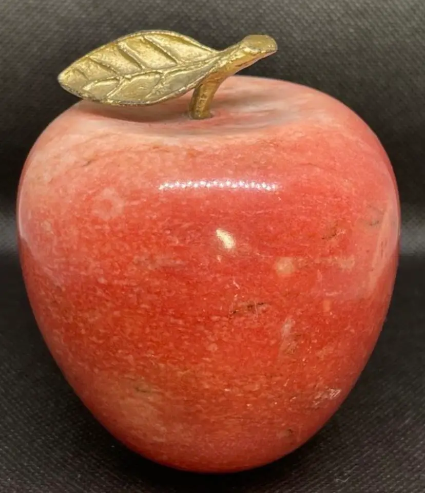 Stone Apple Paperweight