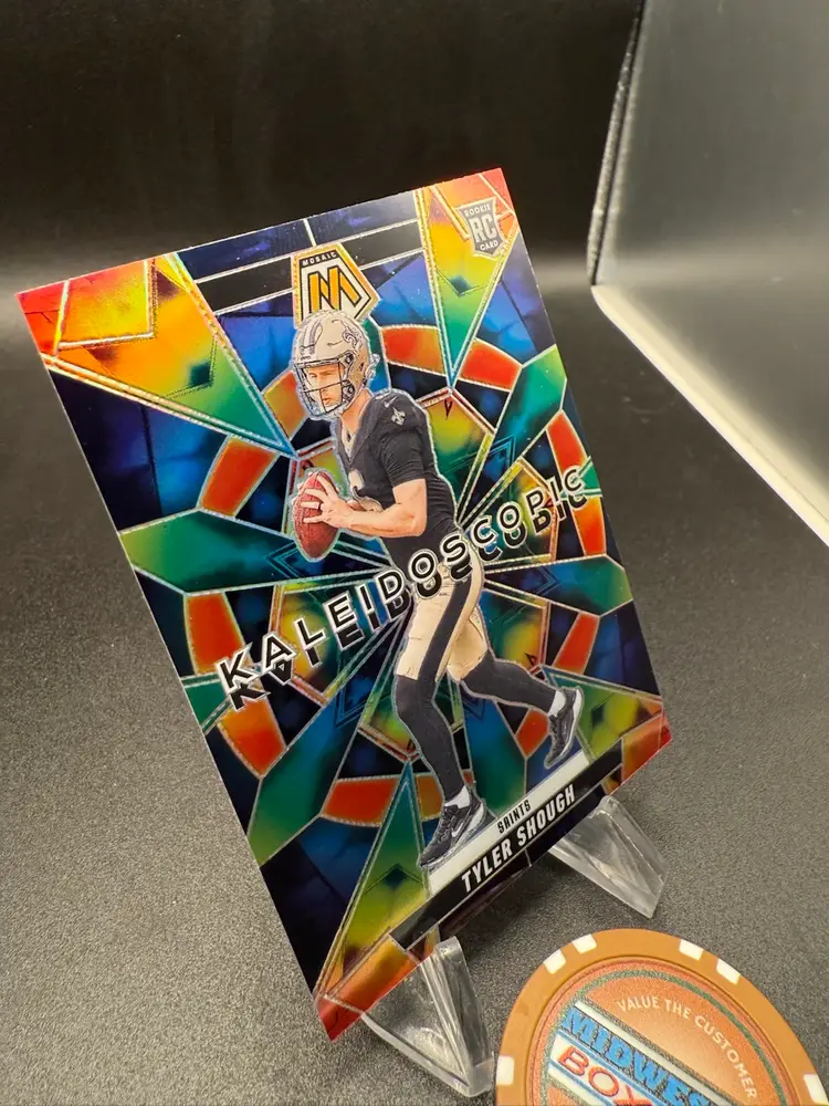 Tyler Shough RC Kaleidoscope Case Hit 2025 Mosaic New Orleans Saints