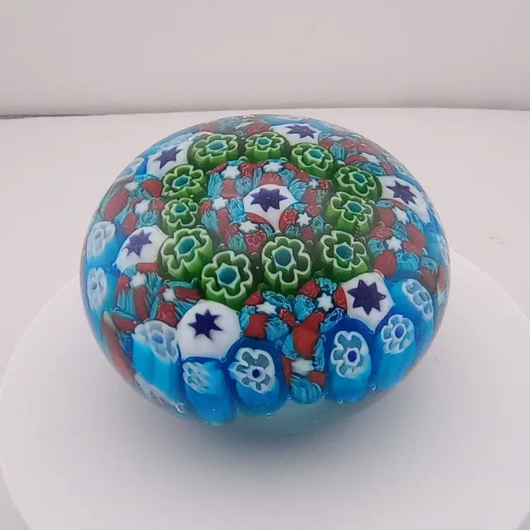 Millefiori paperweight
