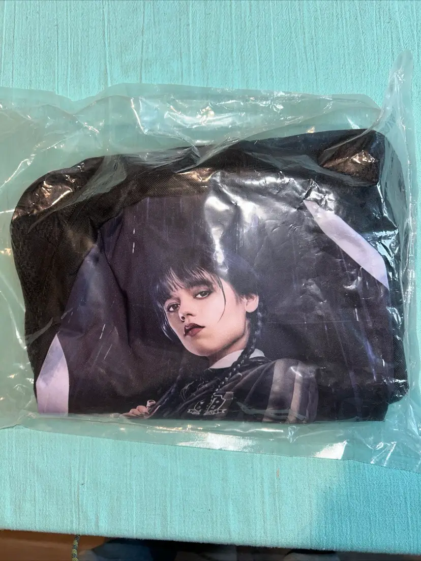 16” Wednesday Addam’s Backpack Mesh Outside pockets 1 Inside Pocket