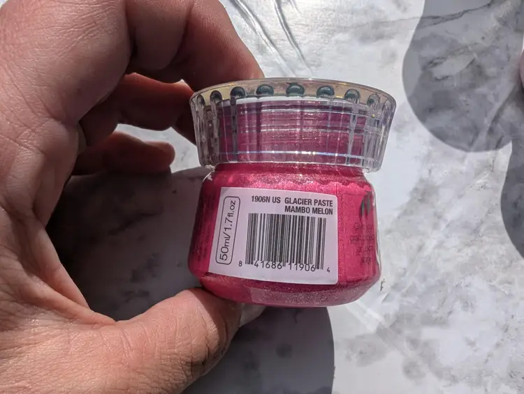 Lot of 8 Nuvo Glacier Paste and Glimmer Paste & different colors. Hardly used or opened.