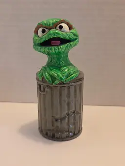 Vintage 1976 Muppets Oscar The Grouch Gorham Figurine Sesame Street Figure HTF