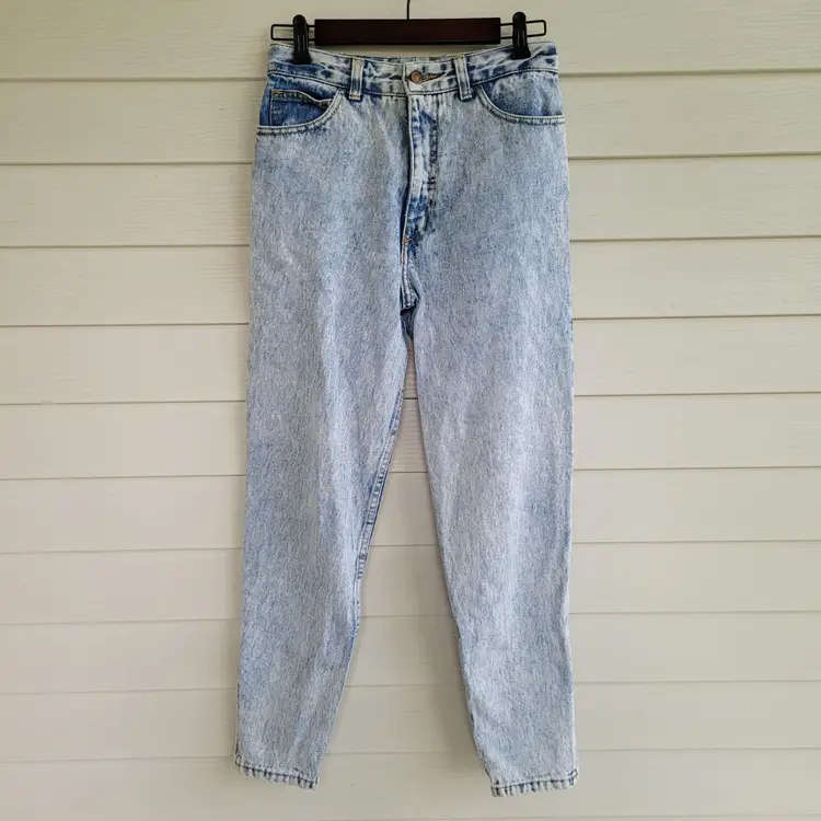 80s Set of 2 Georges Marciano for GUESS Acid washed Jeans