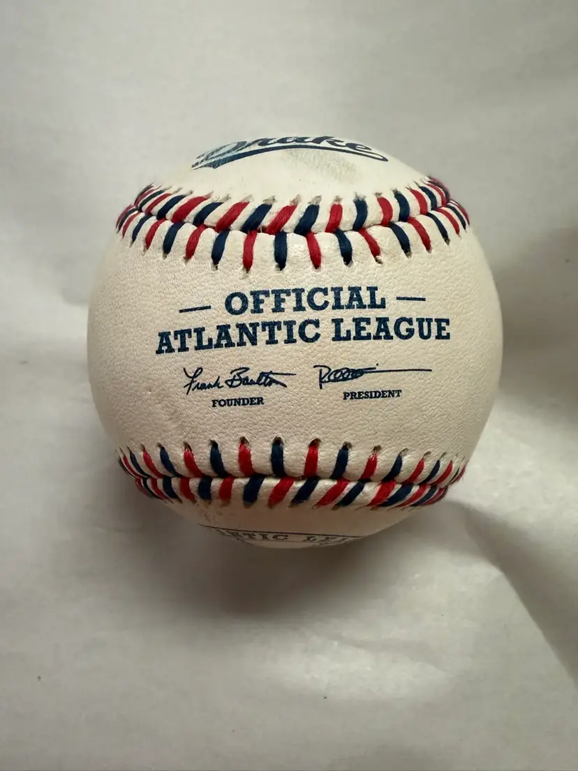 ALPB Atlantic League Of Professional Baseball Game Used Authentic Ball