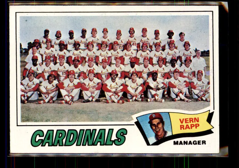 Vern Rapp 1977 Topps #183 - (144) - St. Louis Cardinals
