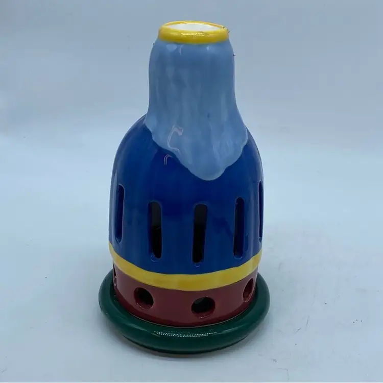 #0871 Villeroy & Boch Gallo Design ceramic Mary and Baby Jesus candle holder Or Votive Fairy Lamp