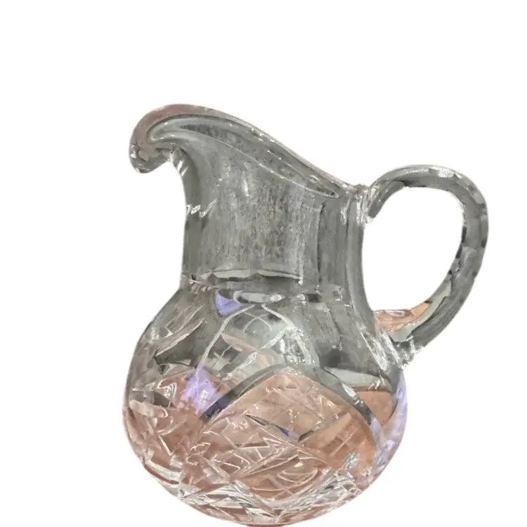 Vintage Tipperary Crystal Pitcher/Creamer