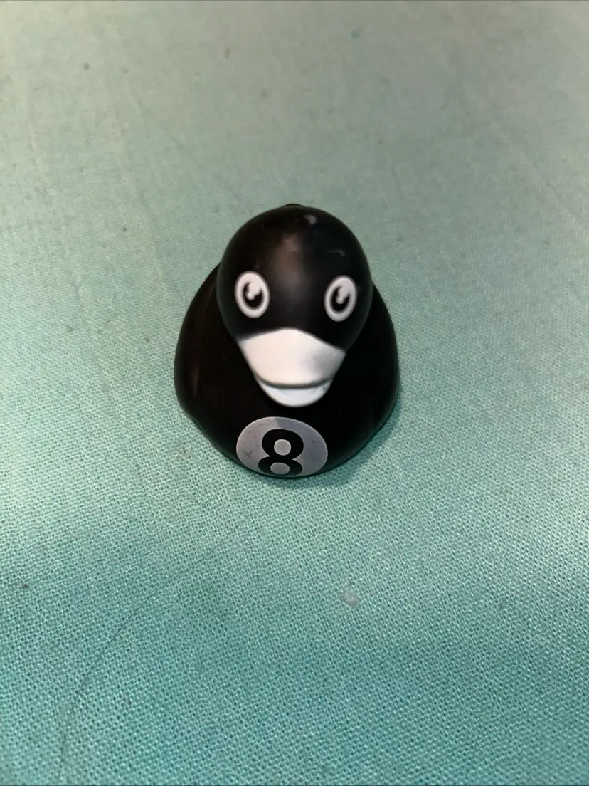 BLACK DUCK 8 BALL DECORATION - USED