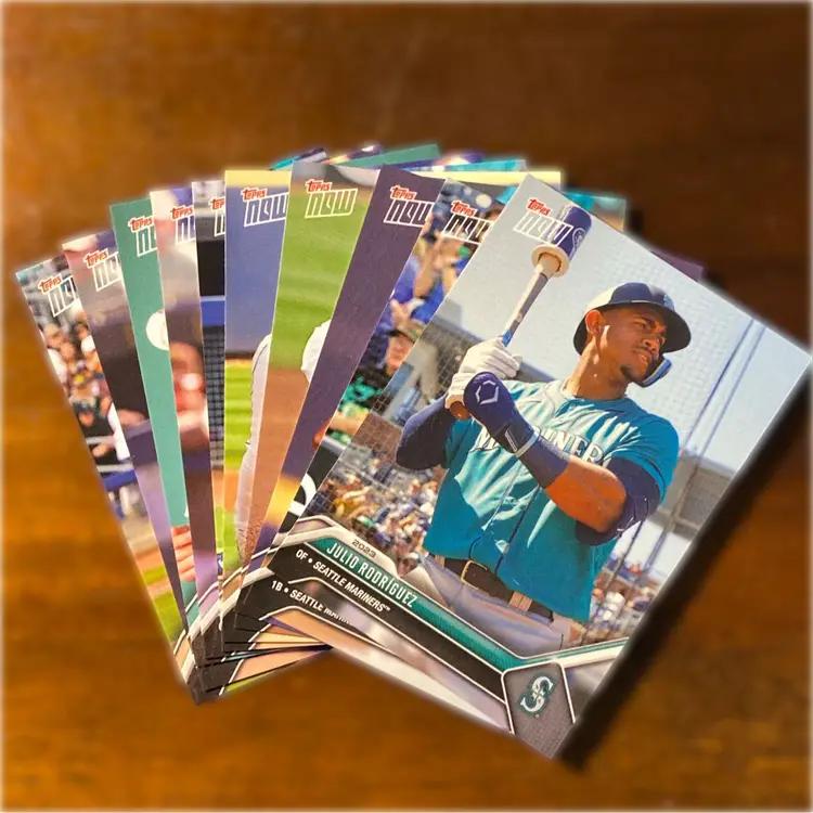 2023 Topps Now Mariners Team Set + Julio Rodriguez 77/99