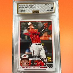 Adley Rutschman RC 2023 Topps Rookie Debut AGS 10