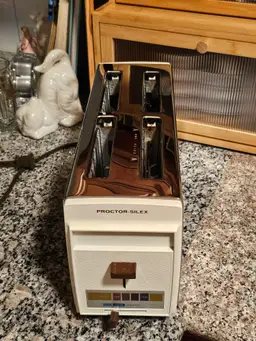 Vintage Proctor-Silex 4 Slice Toaster
