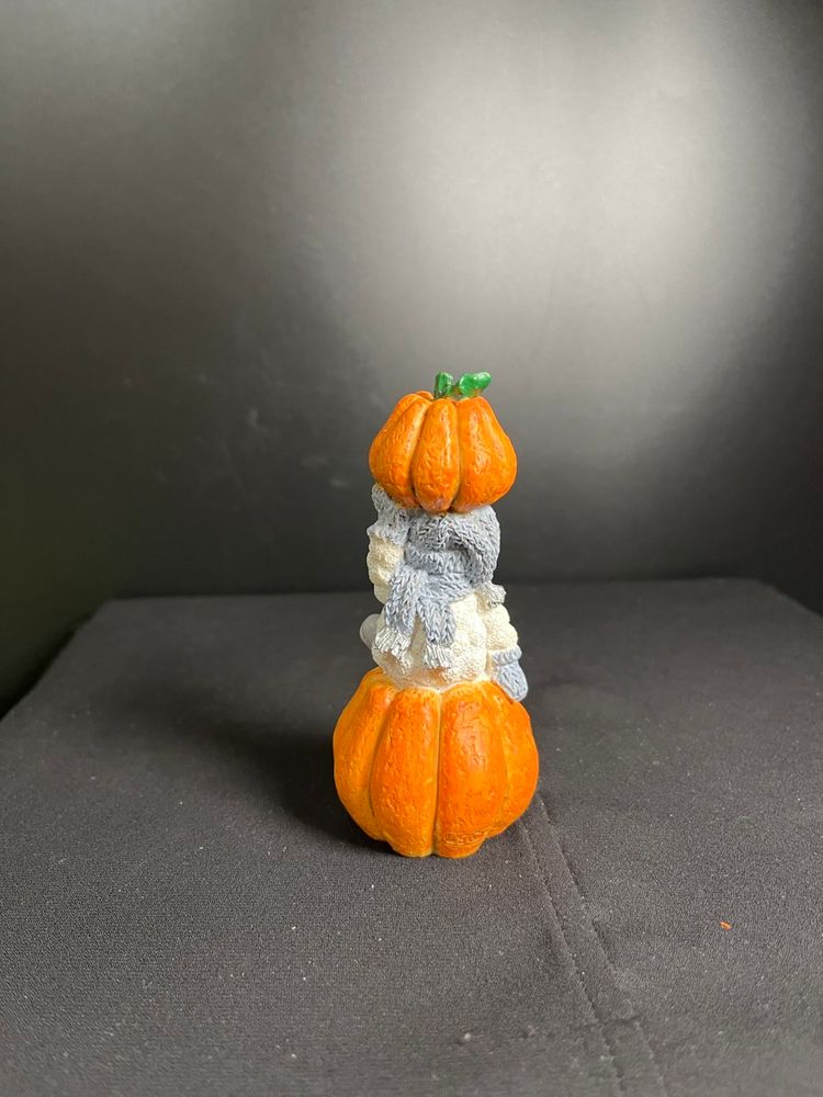 Enesco Snow Buddies "Boo Buddy"-Snowman with 2 Jack O Lanterns! - Lot 60