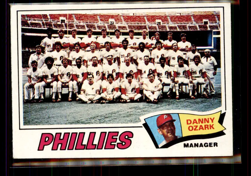 Danny Ozark 1977 Topps #467 - (144) - Philadelphia Phillies