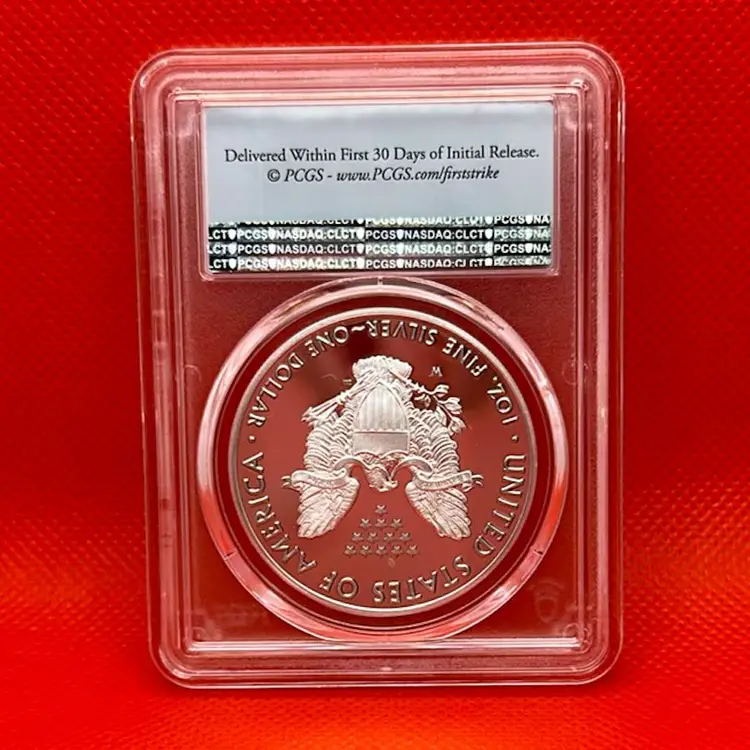 2021-W Silver Eagle Type 1 PCGS PR69DCAM First Strike