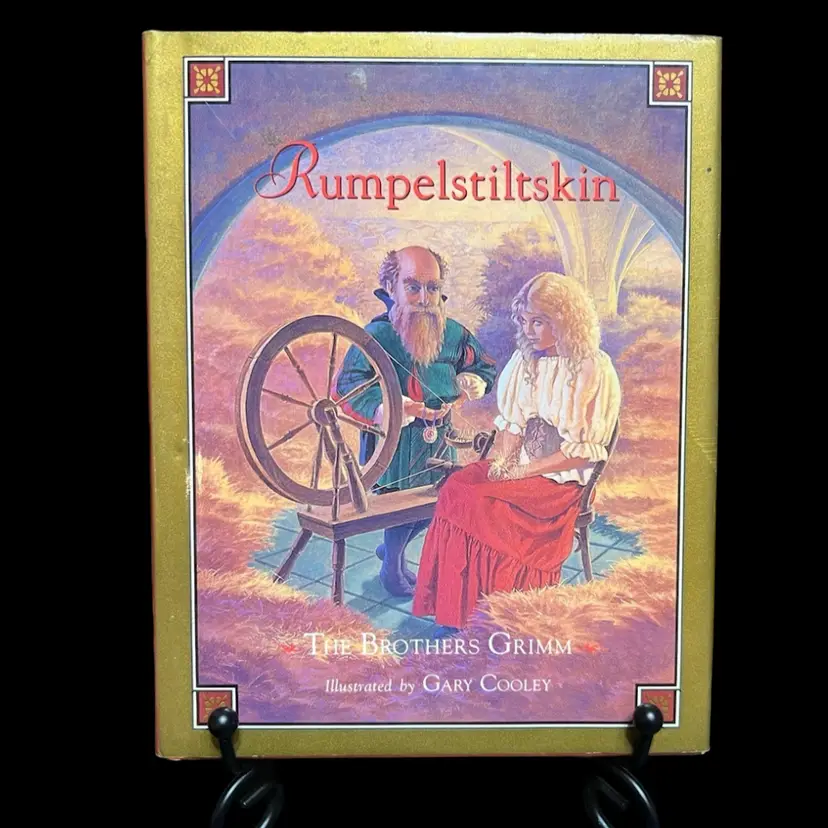 MARKDOWN! Rumpelstiltskin The Brothers Grimm Ariel Books Hardcover 31 pages ~6.75x5.25”