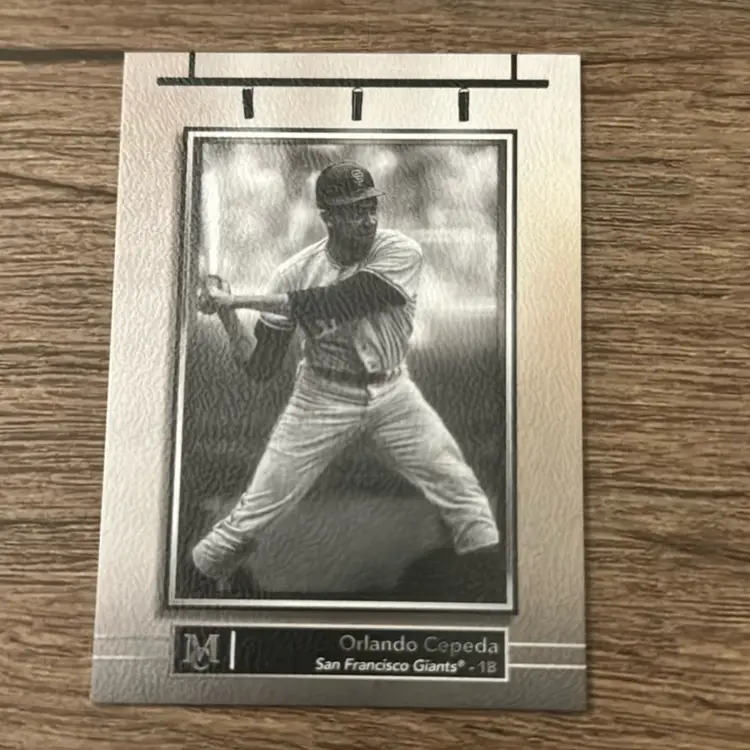 Orlando Cepeda 2024 Museum Collection Private Viewing Insert San Francisco Giants