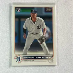 2022 Topps Series 2 Photo Variation Spencer Torkelson RC #658