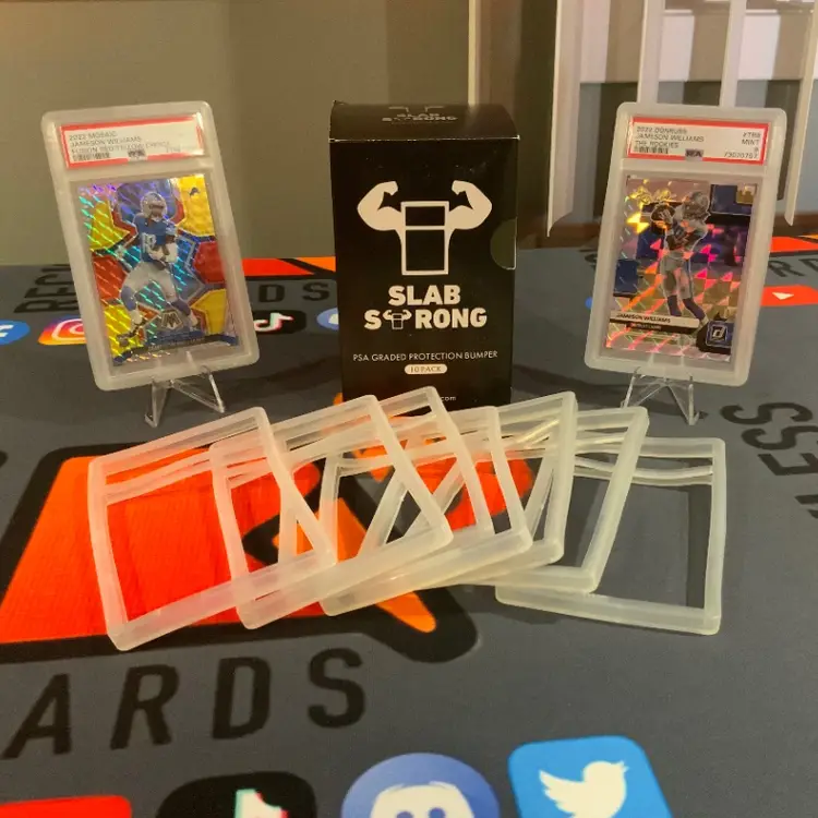 Slabs Strong PSA Graded Protection Bumper 1 Piece CLEAR