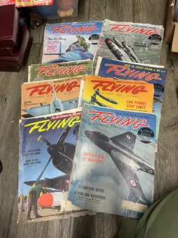FLYING magazine 1949 Rough Condition