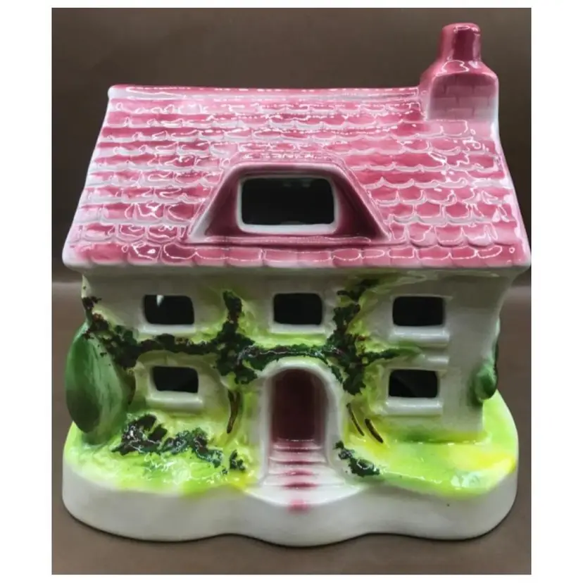 H J Wood Ltd England Porcelain Cottage.....add A Candle Or A Light
