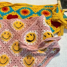 01 Crochet Head Scarf Shown Live 2-4-26