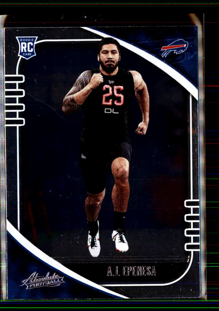 A.J. Epenesa 2020 Panini Absolute #101 - Buffalo Bills - (147-328)
