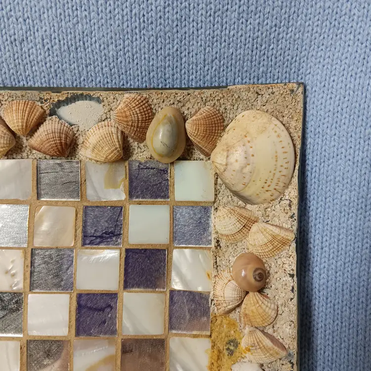 Mother of Pearl Mosaic Serving Platter