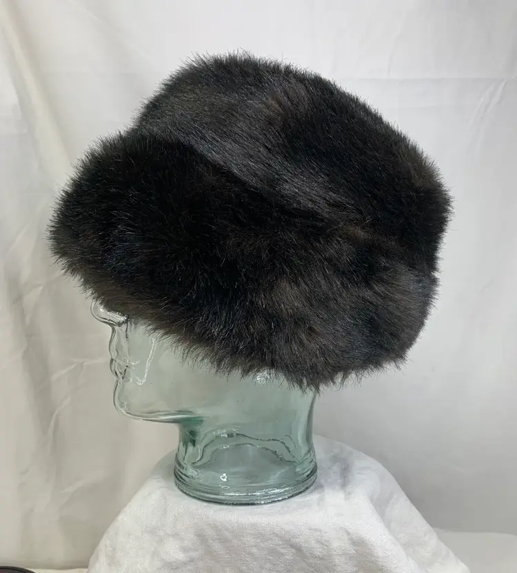 Faux Fur Vintage Hat