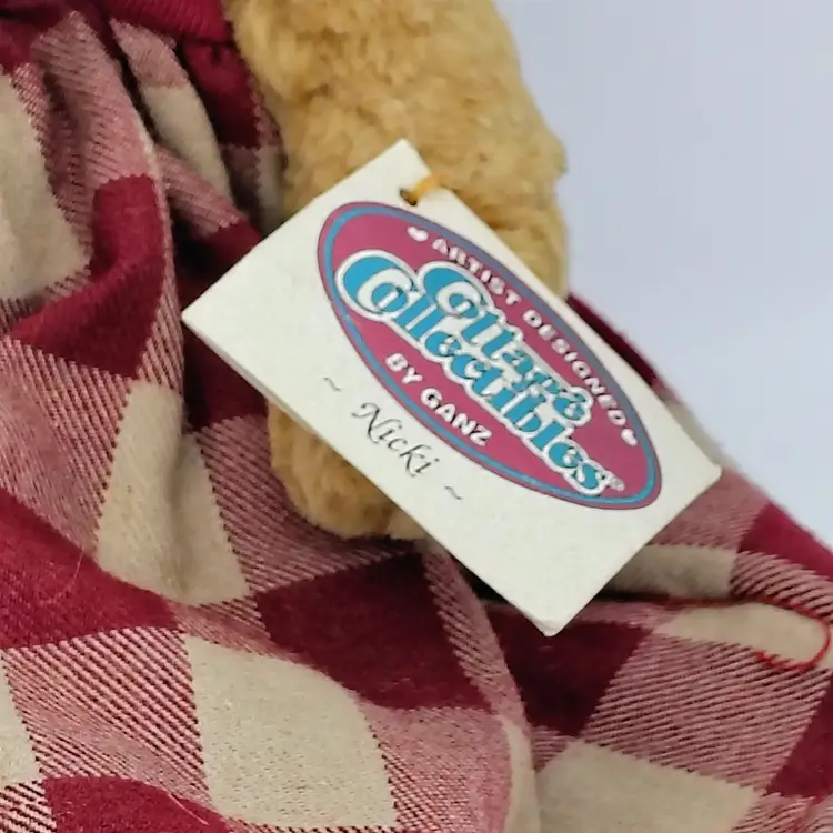 Vtg Ganz Cottage Bear 1996