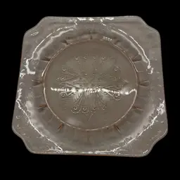 10 Depression Glass Desert Plate