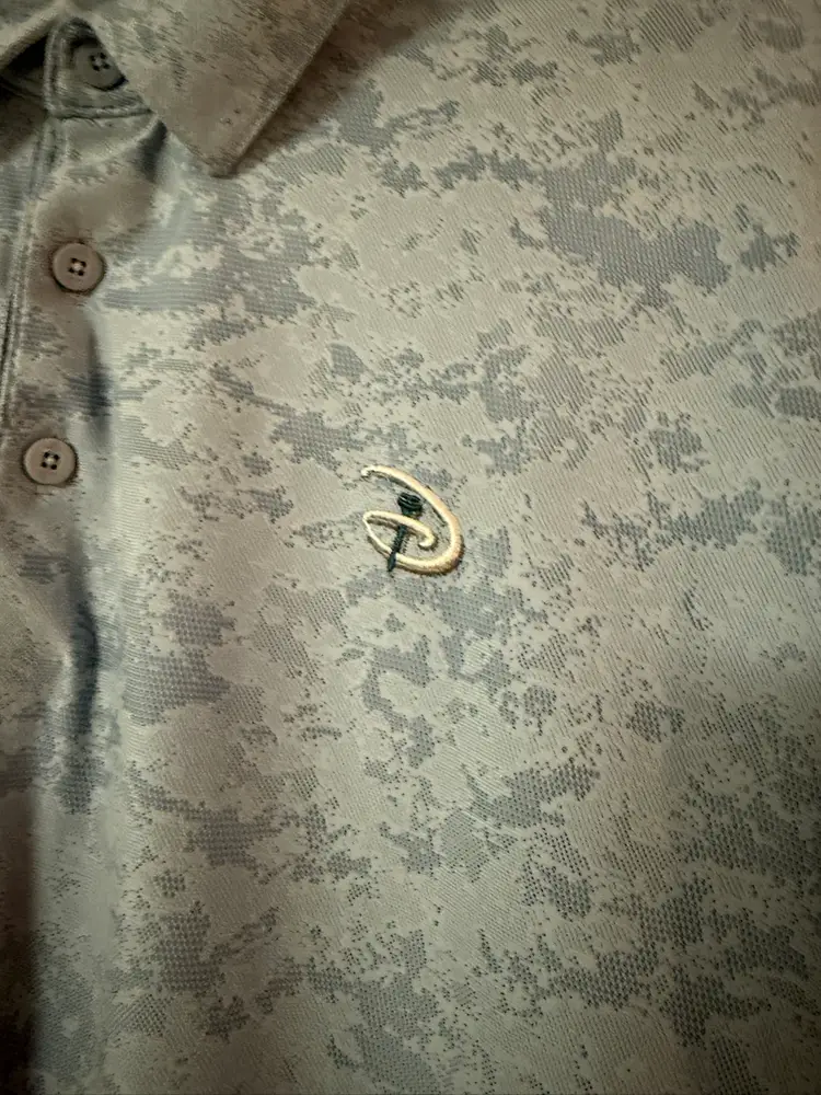Disney Golf Adidas Camo 3xl Polo Used