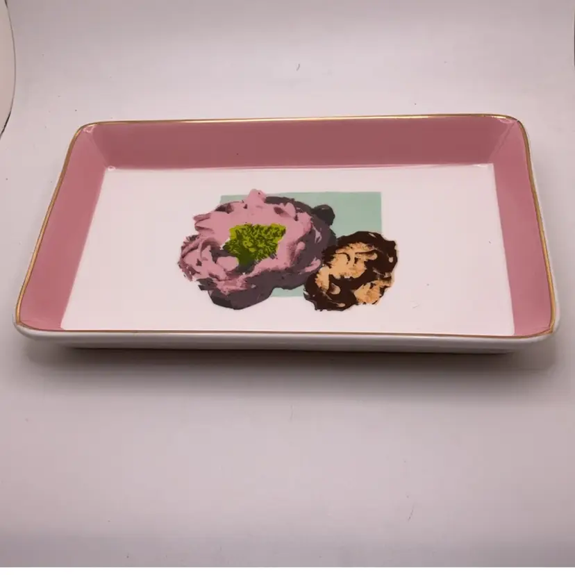 POW1 J Crew Jewelry Tray Dresser Trinket Dish 8.25β x 5β