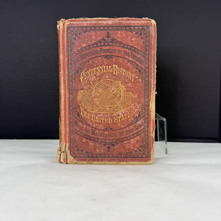 The Centennial History Of The United States James D. McCabe Antique Hardcover Book