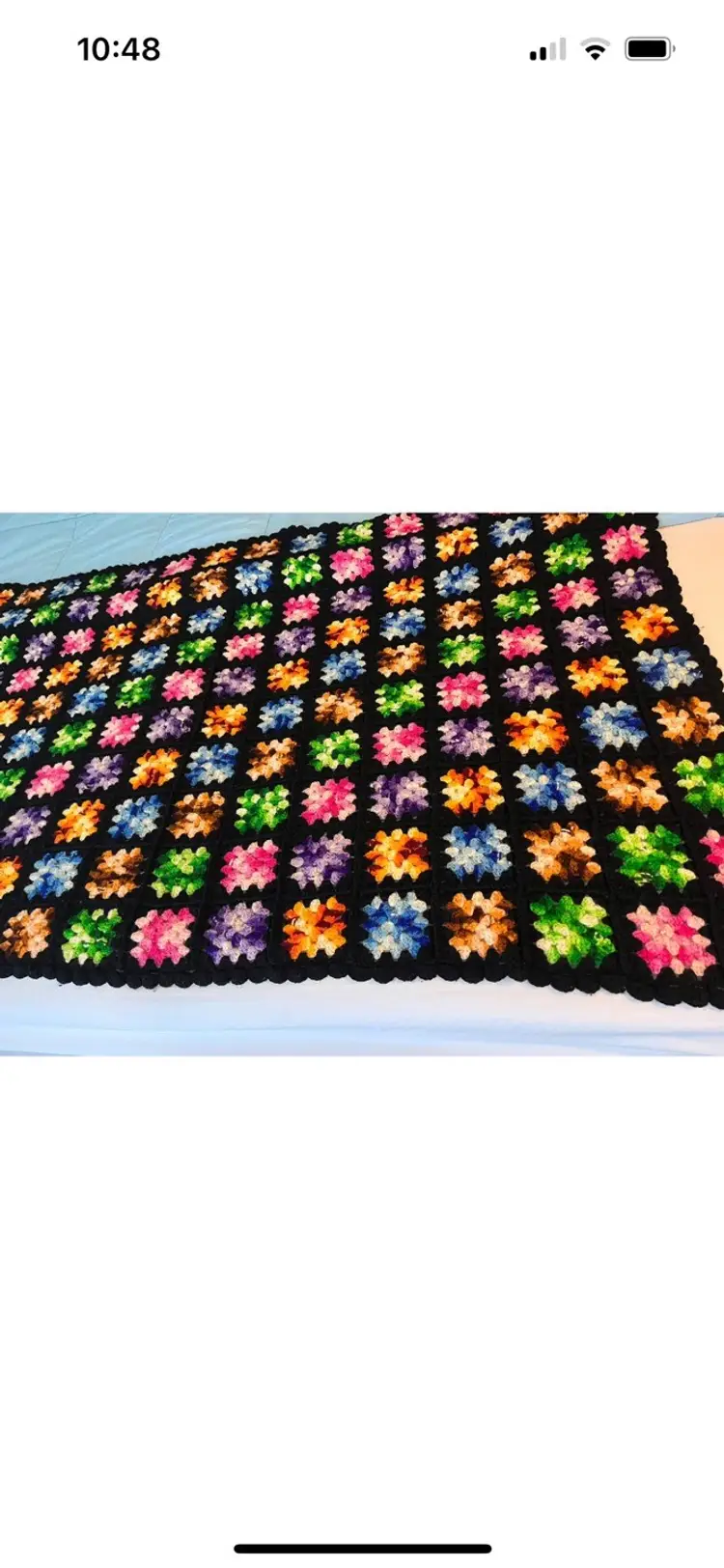 Crochet Granny Square Blanket