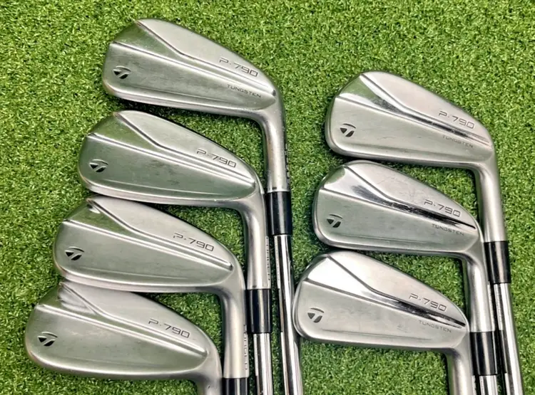 TAYLORMADE 2021 P790 Irons 4-PW – Stiff Dynamic Gold S300 Steel – Good