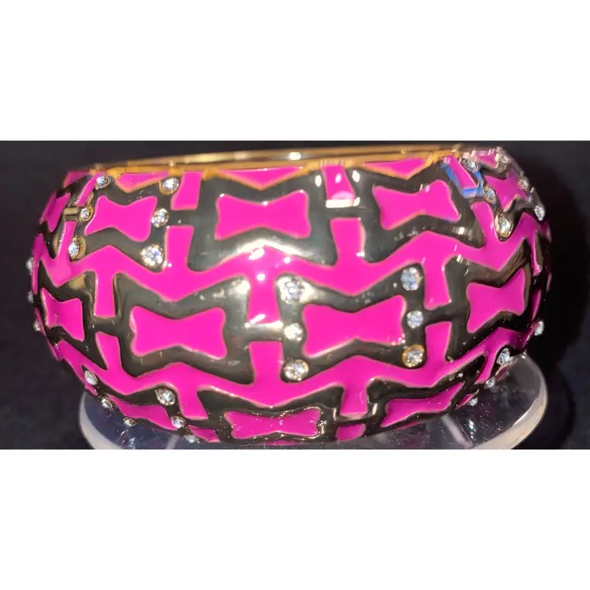 New Old Stock Clamper Bracelet- Extra Wide width  ( Sequin, Talbots, Man luck Etc... Retail $18-$32)