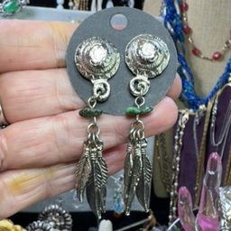 Southwest Style Pierced Earrings