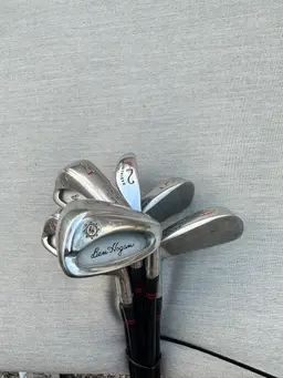 Ben Hogan, All Orignal Shafts, Grips! Mint! 2, 5, 6, 7, 8, 9 And P Wedge! Forged!