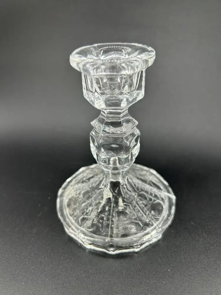 Fostoria Glass candle holder