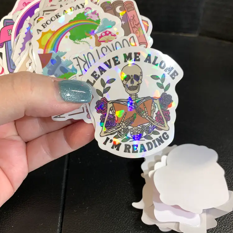 45-Book Themed Stickers #2