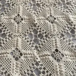 100” X 82” Crocheted Granny Core Afghan Gorgeous