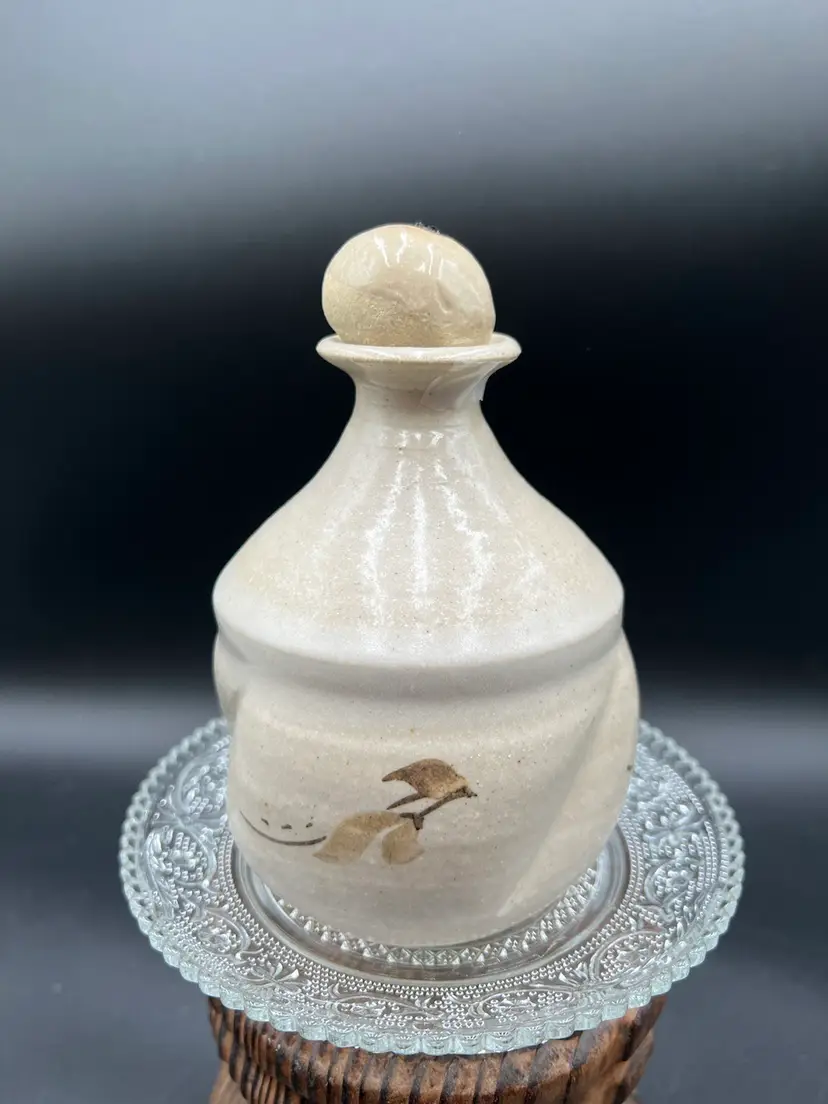 Signed Westwind Oil Lamp 5.5”