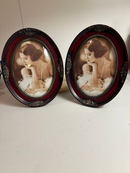 A Pair Of Matching Picture Frames