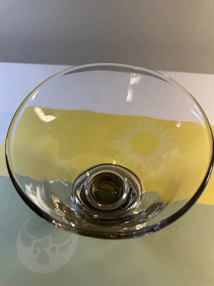 Vintage Glass Candy Dish