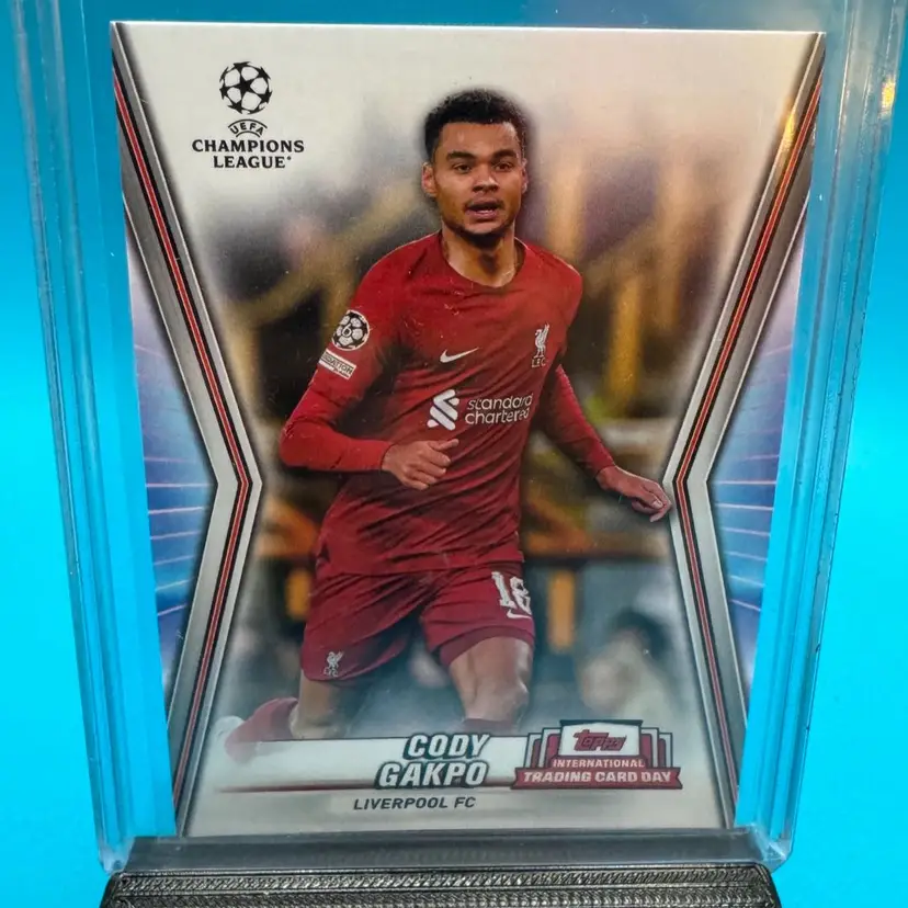 Cody Gapko Topps Int’l Trading Card Day Liverpool