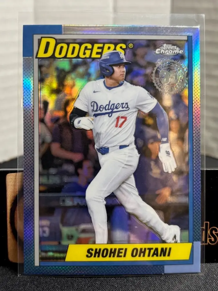 SHOHEI OHTANI 2025 Topps Chrome 35th Anniversary #90CB-7 Dodgers A1478